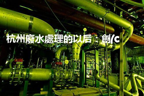 杭州廢水處理的以后：創(chuàng)新與挑戰(zhàn)并存！